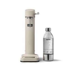 Aarke Carbonator 3 Sparkling Water Maker Sand Matte Bottle Minimalist